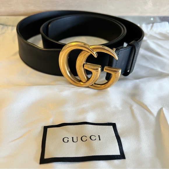 GUCCI GG MARMONT WIDE BELT - Picture 7 of 9